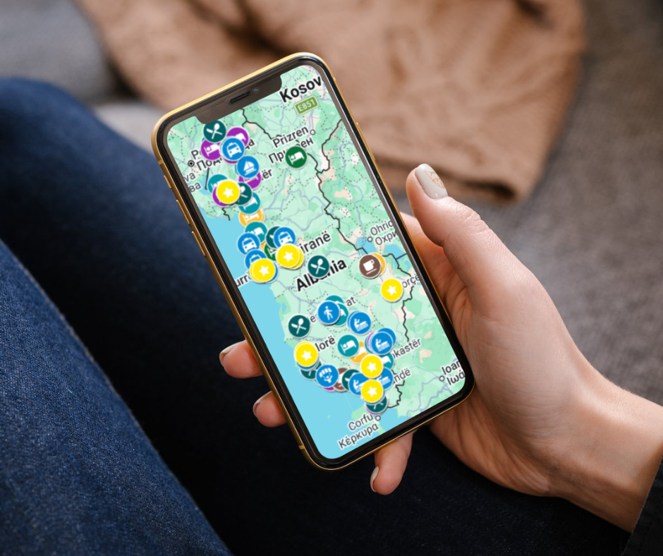 מפת המלצות אלבניה